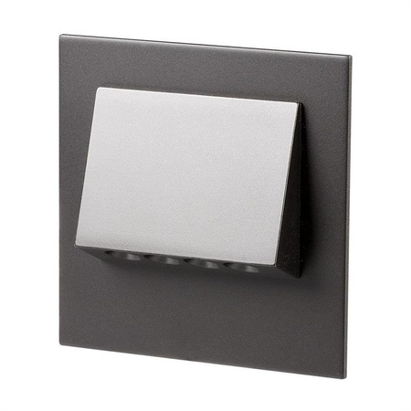 LED svítidlo Navi s rámečkem pod omítku 14V DC, barva černá, RGB 11-211-66 Ledix Zamel
