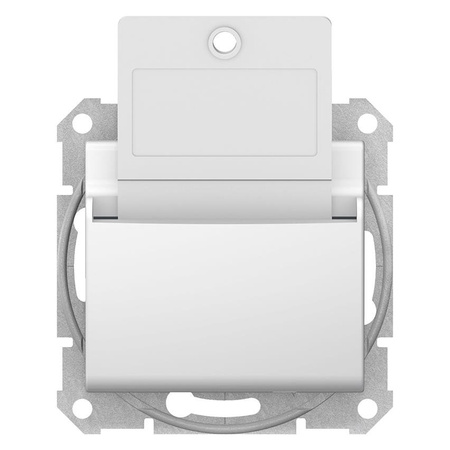 Hotelový vypínač bílá Sedna SDN1900121 Schneider Electric