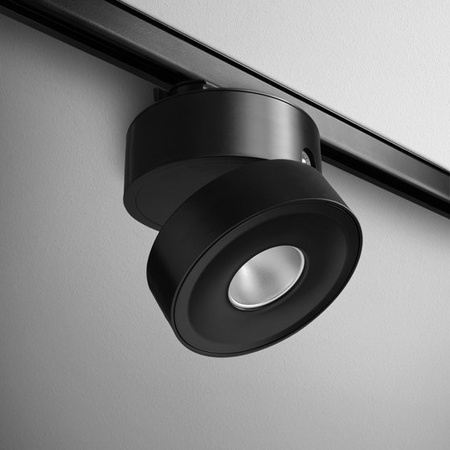 QRLED reflektor s pohyblivou dráhou 6,5 W 4000K matná černá Aqform